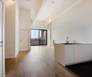 Loft d'une chambre dans un ancien bâtiment d'usine