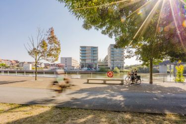 Commerciële ruimte van 125,30 m² te koop in project Kaai City te Kortrijk