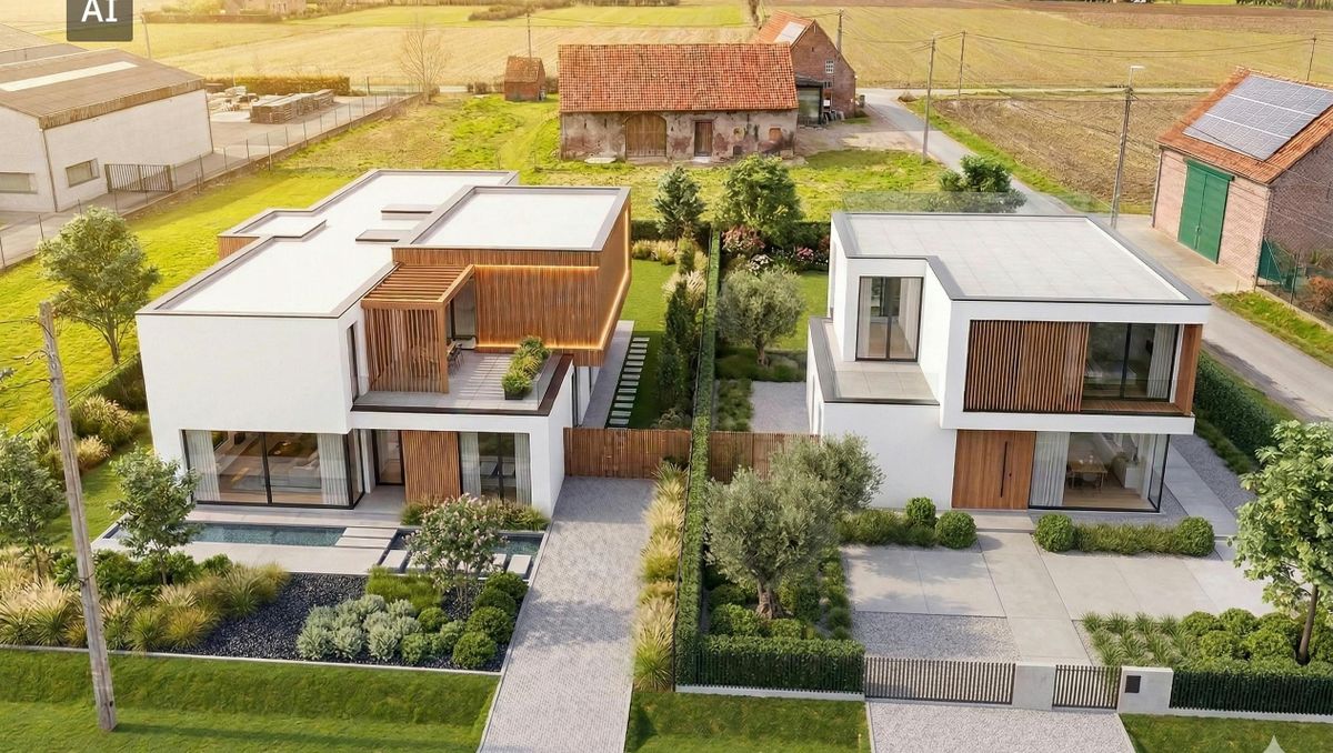 Spacious and strategically located plot of land in Roeselare