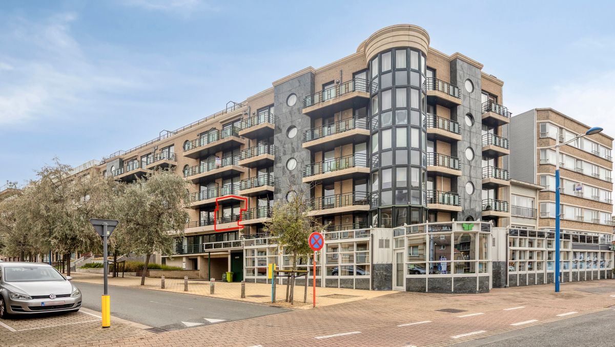 Appartement met 2 slaapkamers in Koksijde-Bad, vlakbij zee