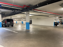 6 ondergrondse autostaanplaatsen, centrum Beveren