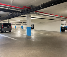 6 ondergrondse autostaanplaatsen, centrum Beveren