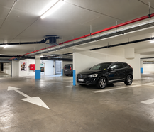 6 ondergrondse autostaanplaatsen, centrum Beveren