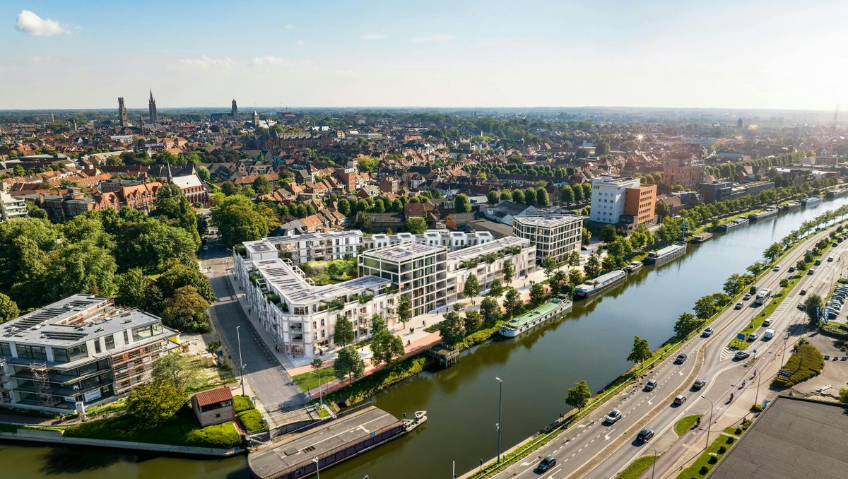 NIeuwbouwproject Kolenkaai te Brugge