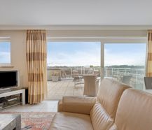 Penthouse (84 m²) met ruim terras (48 m²) vlak bij de Zeedijk