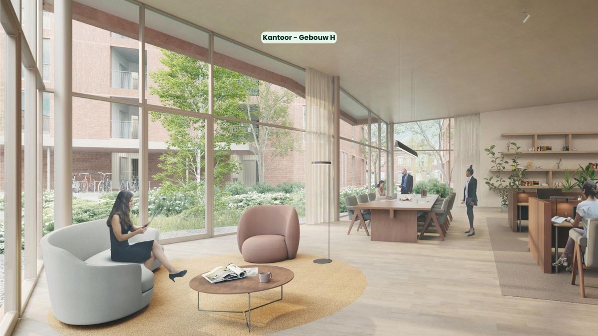 Kantoor ca. 166 m² in project Walle Kortrijk