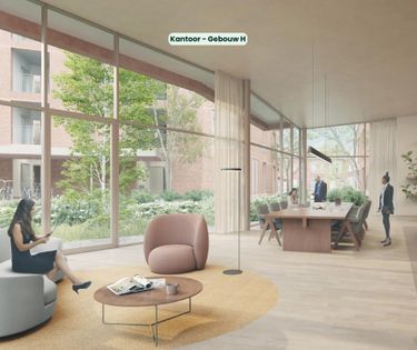 Kantoor ca. 166 m² in project Walle Kortrijk