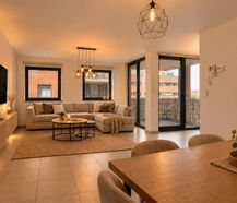 Centrally located 2-bedroom apartment with terrace in Hasselt