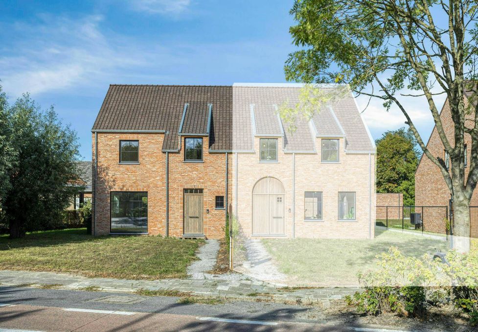 Kwalitatieve, instapklare nieuwbouwwoning te huur in Elverdinge met 3 slaapkamers, dubbele garage en tuin