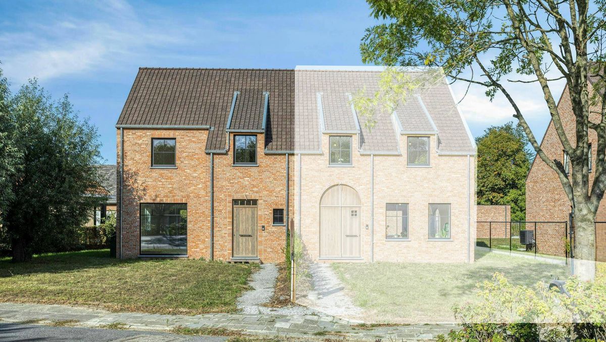 Kwalitatieve, instapklare nieuwbouwwoning te huur in Elverdinge met 3 slaapkamers, dubbele garage en tuin