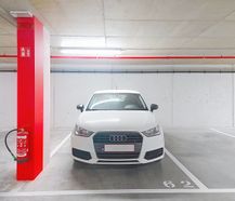 Overdekte parkeerplaats te huur in residentie Odrada!