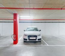 Overdekte parkeerplaats te huur in residentie Odrada!