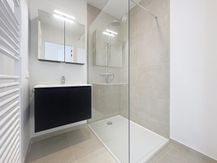 Nieuwbouwappartement + garagebox te huur Oostende 