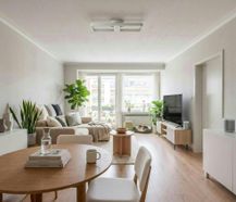 Centraal 2-slaapkamer appartement vlakbij zee te Oostende