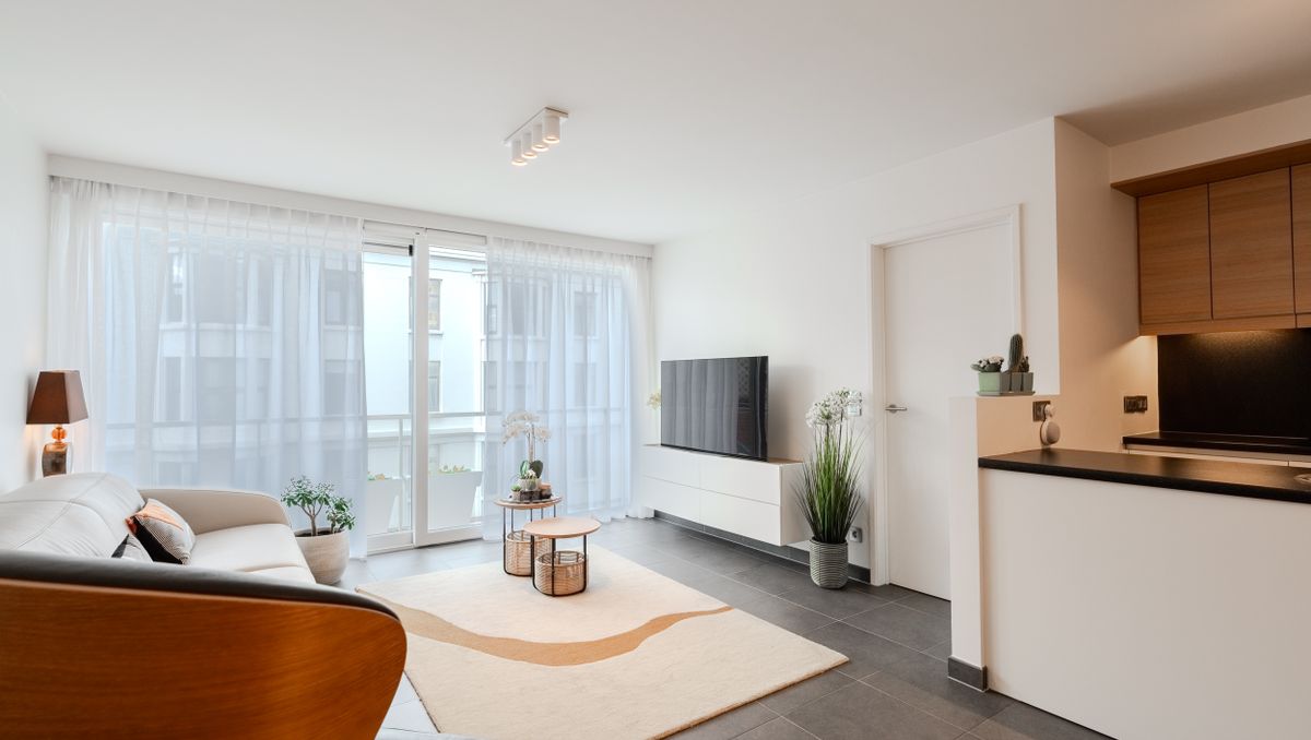 Instapklaar 1-slaapkamerappartement met terras te Oostende