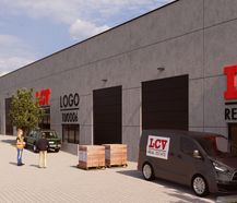 Unité PME d'environ 212 m² à louer à Ronse