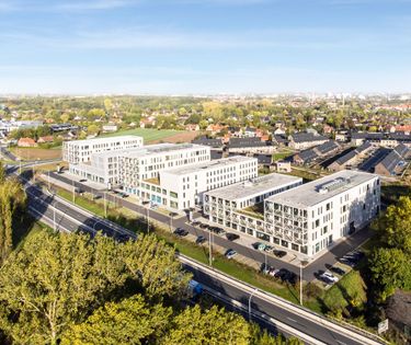 Nieuwbouw kantoor ca. 480m² in R. Plaza Roeselare