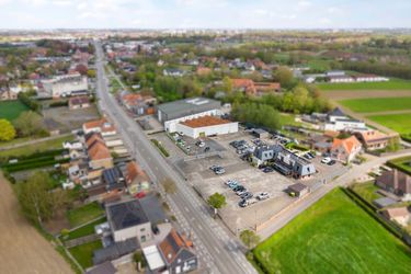Bedrijfsterrein van ca. 6.860m² langs invalsweg in Roesealre