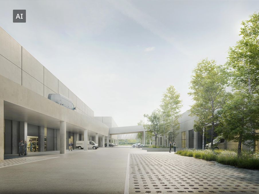 Nieuwbouw KMO-units (144-561m²) te koop in Drongen