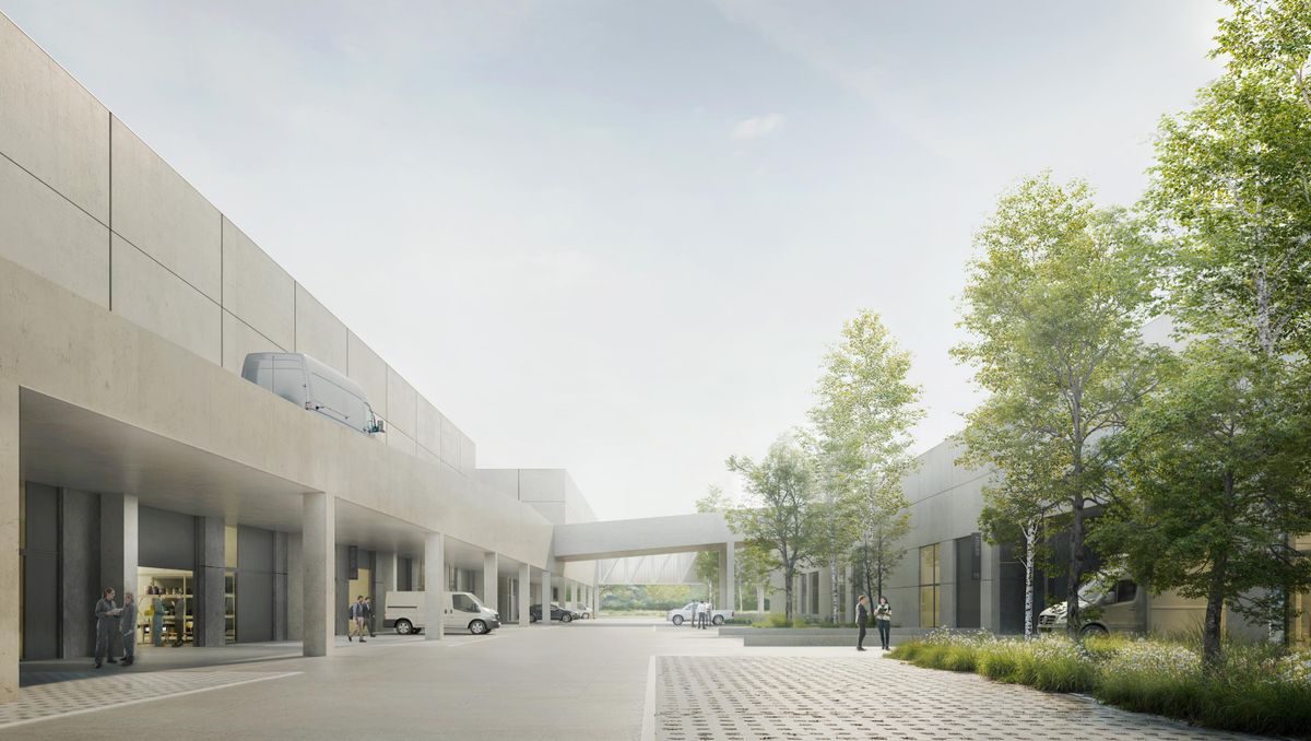 Nieuwbouw KMO-units (144-561m²) te koop in Drongen