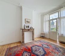 Laken: Appartement met 1 slaapkamer + bureau/dressing (99m²).