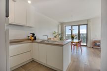 Bright two-bedroom apartment on the Tour & Taxis site