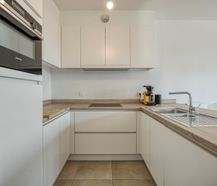 Bright two-bedroom apartment on the Tour & Taxis site