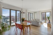 Bright two-bedroom apartment on the Tour & Taxis site
