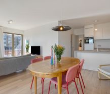 Bright two-bedroom apartment on the Tour & Taxis site