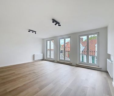 Recent gerenoveerd 2-slaapkamerappartement te huur in het centrum van Brugge