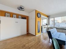 Bemeubelde studio te huur in Antwerpen Duboisstraat