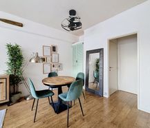Bemeubelde studio te huur in Antwerpen Duboisstraat