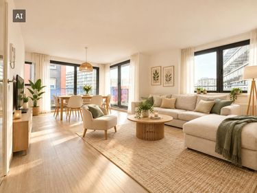 Hoekappartement met 2 slaapkamers en terras te Oostende