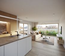 NIeuwbouw 3 slaapkamer appartement te Brugge