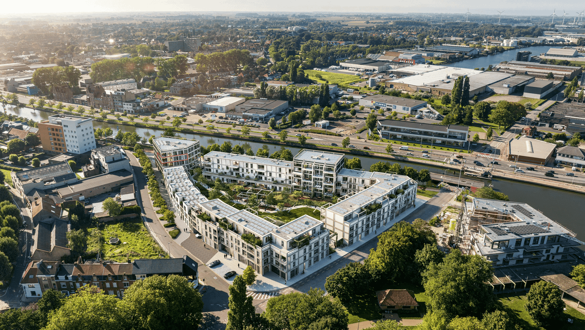 NIeuwbouw 3 slaapkamer appartement te Brugge