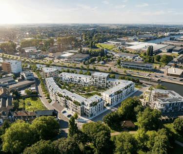 NIeuwbouw 3 slaapkamer appartement te Brugge