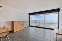 Apartment for sale in Blankenberge with frontal sea view