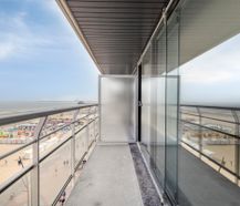 Apartment for sale in Blankenberge with frontal sea view