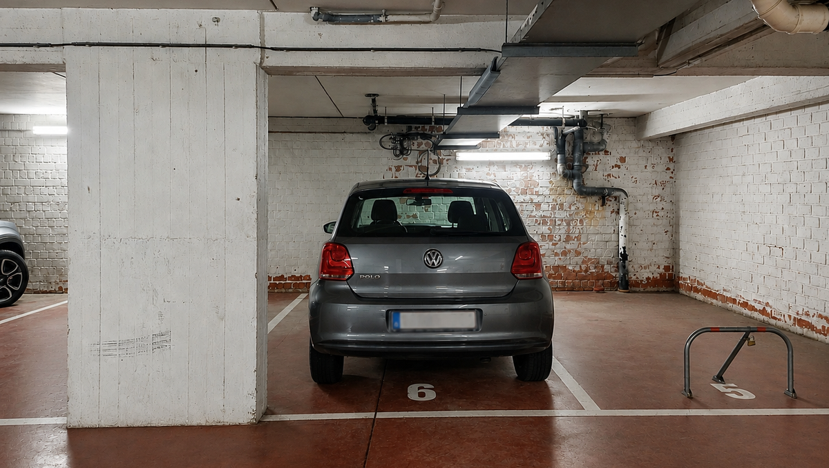 Car stand for sale at a convenient location on the Zeedijk!