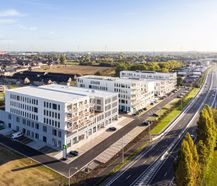 Nieuwbouw kantoor ca. 528m² in R. Plaza Roeselare