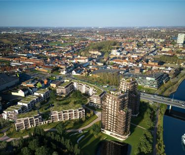 Exclusief wonen aan de Leie met uitzonderlijk terras (76m²)!