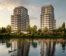 Exclusief wonen aan de Leie met uitzonderlijk terras (76m²)!