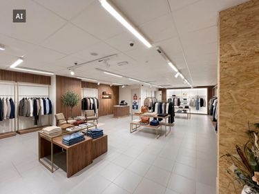 Ruim handelspand (160 m²) te huur in het hart van Veurne