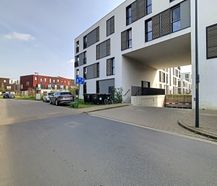 Autostaanplaats aan de Watersportbaan in Gent