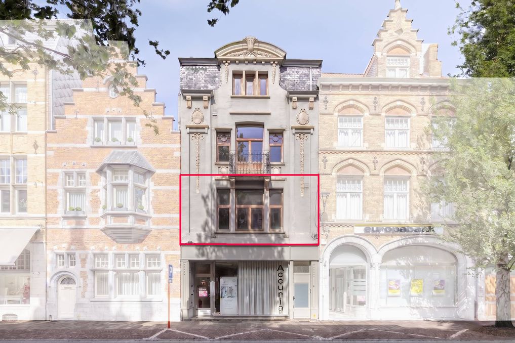 Appartement (energielabel A) met één slaapkamer en terras in Ieper centrum 