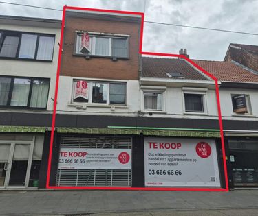 Ontwikkelingspand met handelshuis van 300m² in Deurne!