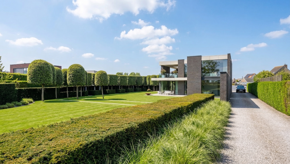 Exclusieve villa op prachtig perceel grond te koop te Leffinge!