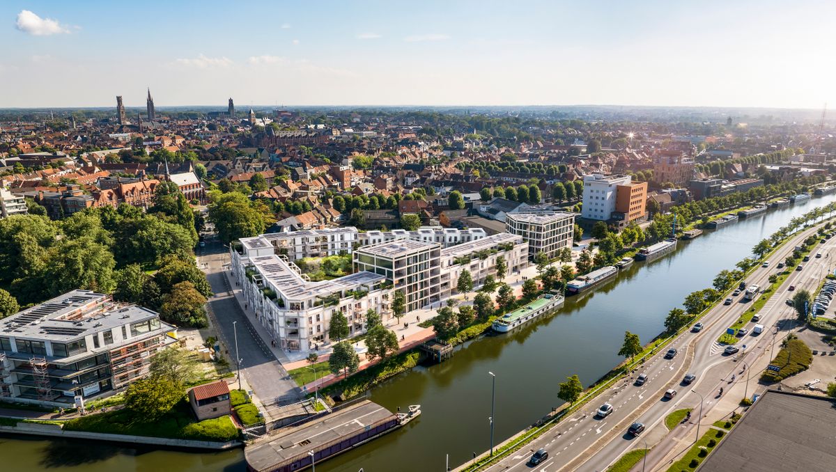 NIeuwbouwproject Kolenkaai te Brugge