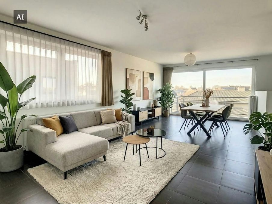 Sfeervol appartement te huur met 2 slaapkamers aan de damse vaart.