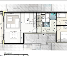 Nieuwbouw appartement met 2 slaapkamers en zongericht terras